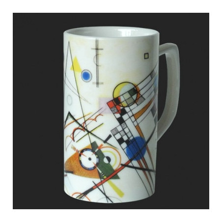 Mugs d'après l'oeuvre de kandinsky, composition viii 3dMouseion -MUG10KAN