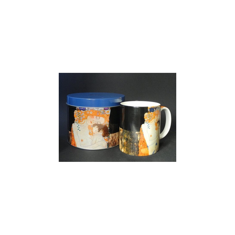 Décoration Statue résine Mugs d'après l'oeuvre de klimt, les trois phases de al vie de la femme 3dMouseion -JBART1