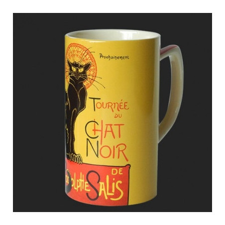 Animaux-Bois-Animaux-Bronzes.com propose Mugs d'après l'oeuvre de steinlenle Chat noir 3dMouseion -MUG13STE