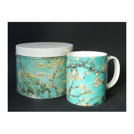 Mugs d'après l'oeuvre de van gogh, amandier en fleurs 3dMouseion -JBART3