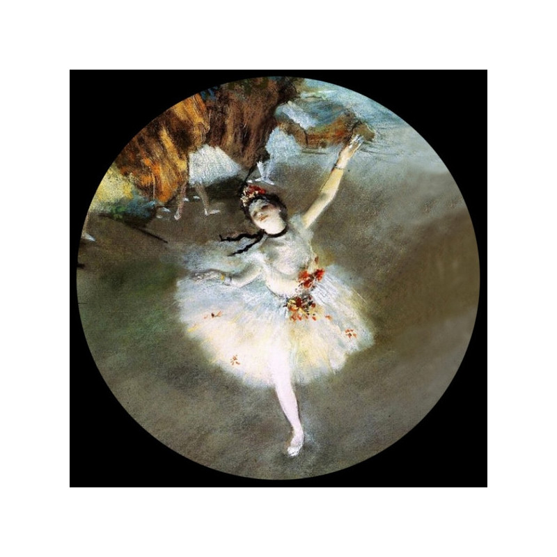 Presse -papiers verre d'après l'oeuvre de degas, danseuse sur scène 3dMouseion -PDEG1