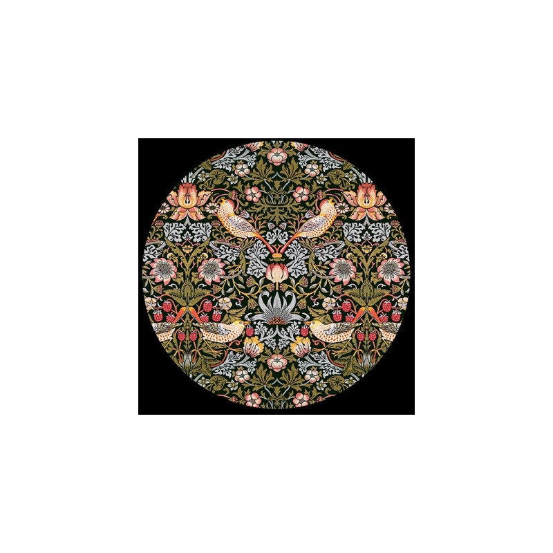 Presse -papiers verre d'après l'oeuvre de morris, floral pattern 3dMouseion -PMOR1