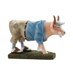 Animaux de la ferme Vache golfer cow CowParade résine taille M