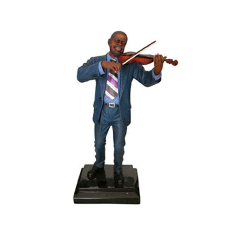 Figurine résine violon Statue Musicien -Y10ZP -535
