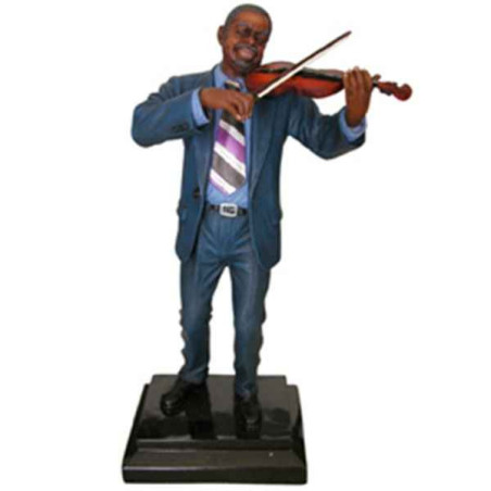 Figurine résine violon Statue Musicien -Y10ZP -535