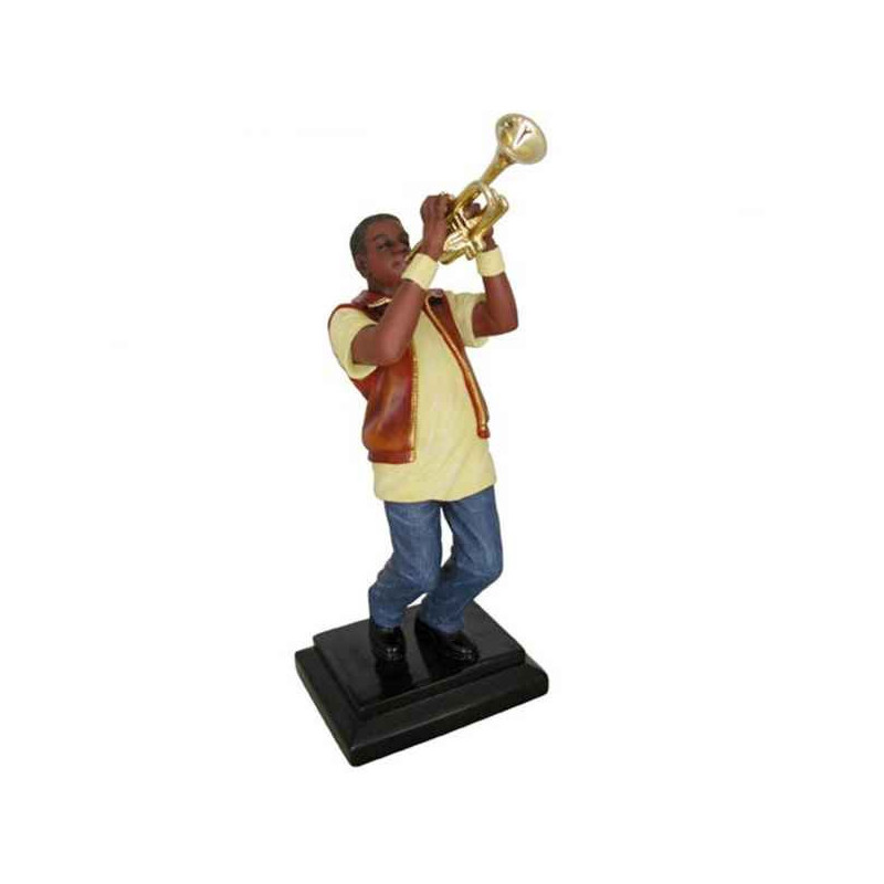 Figurine résine trompette Statue Musicien -Y10ZP -608