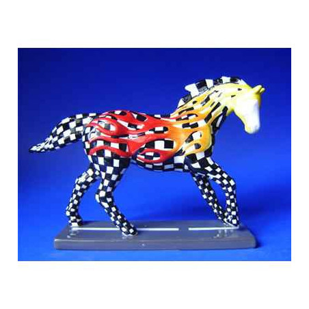 Figurine Cheval  - Painted Ponies  - Horsepower to burn  - 12226