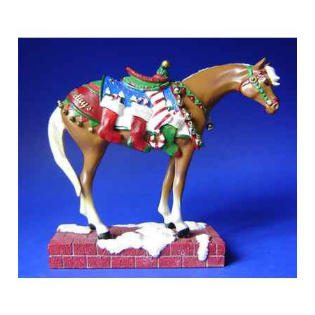 Figurine Cheval  - Painted Ponies  - Happy Holidays  - 12217