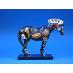 Figurine Cheval  - Painted Ponies  - Fire Card Stud  - 1459