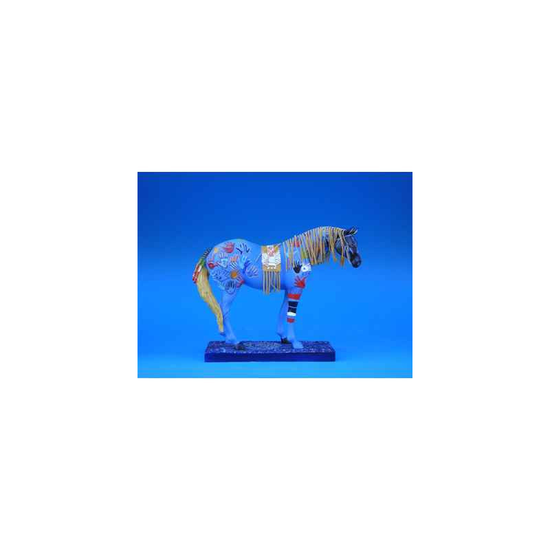 Figurine Cheval  - Painted Ponies  - Blue medicine  - 1547