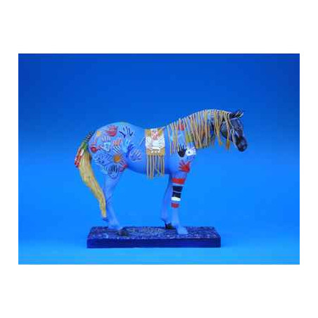 Figurine Cheval  - Painted Ponies  - Blue medicine  - 1547