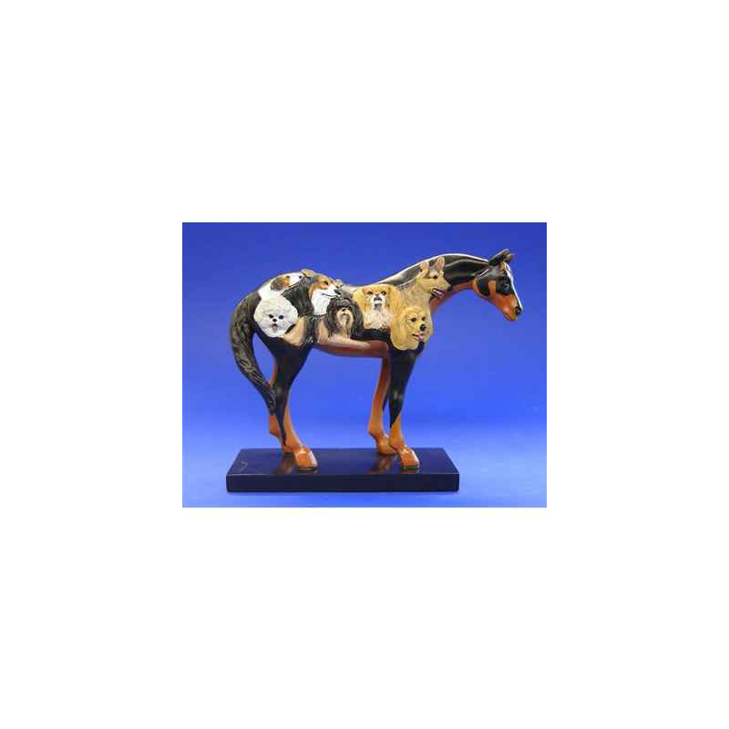 Figurine Cheval  - Painted Ponies  - Dog et Ponyshow  - 12231