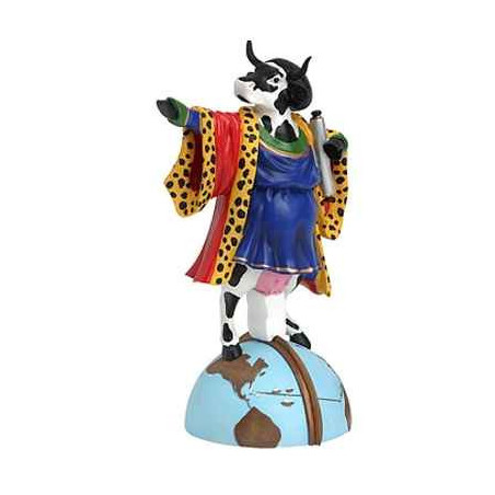 Animaux de la ferme Cow Parade -Barcelona 2005, Artiste Enric Aromi - Cowlumbus -47730