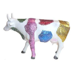 Animaux de la ferme Cow Parade - Guadalajara 2007 - Artiste Véronica Escoto de Monraz - Dedona - 46427