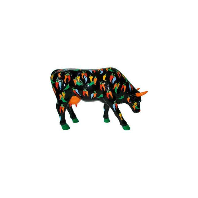 Animaux de la ferme Cow Parade -Boston 2006, Artiste Christiane Corcelle-Lippeveld - Chillies con Carne-46398