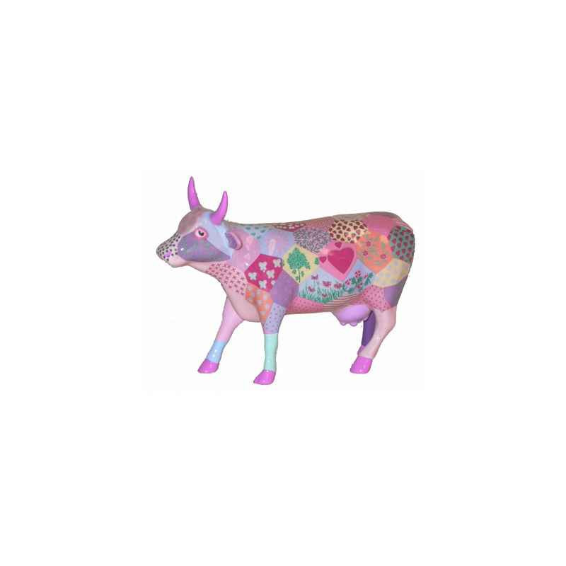 Animaux de la ferme Cow Parade -London 2002, Artiste Ruth Green -Patchwork Cow-47322