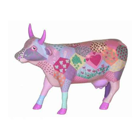 Animaux de la ferme Cow Parade -London 2002, Artiste Ruth Green -Patchwork Cow-47322