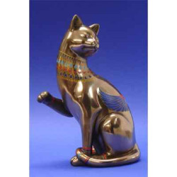 Figurine Chat  - Catistic  - Rigt paw up, face left  - WU68392