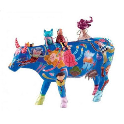 Animaux de la ferme Vache alegria invernal CowParade Taille L