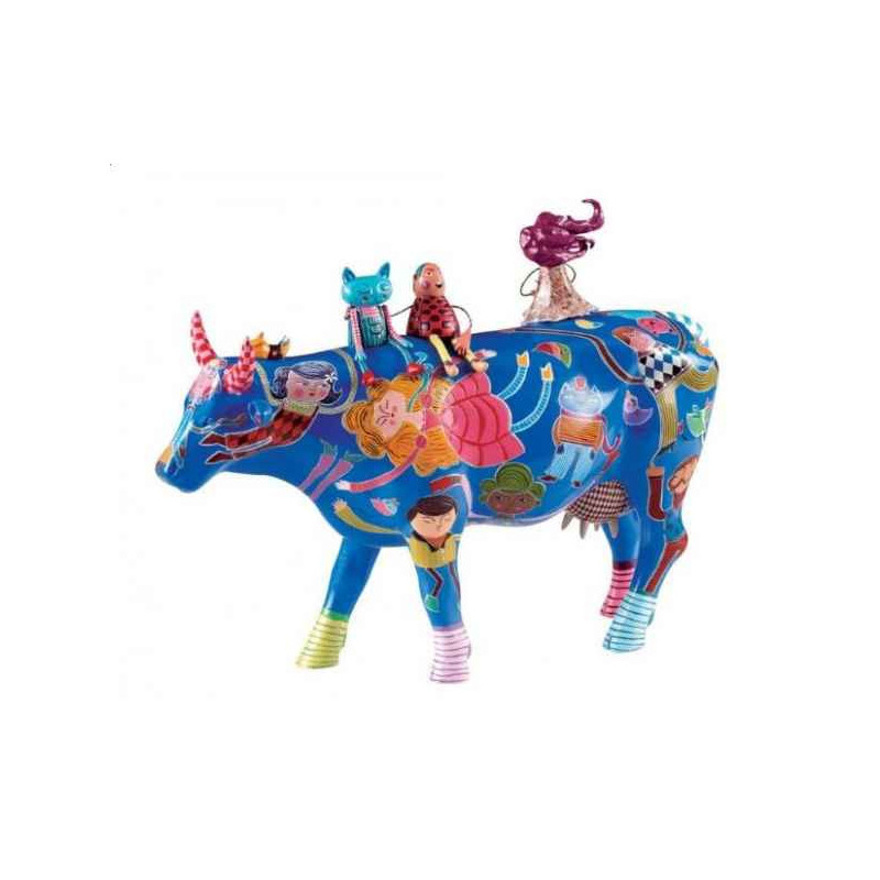 Animaux de la ferme Vache alegria invernal CowParade Taille L