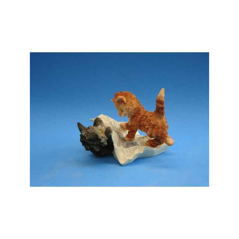 Figurine chat - lorenzo + sandra  - ca08
