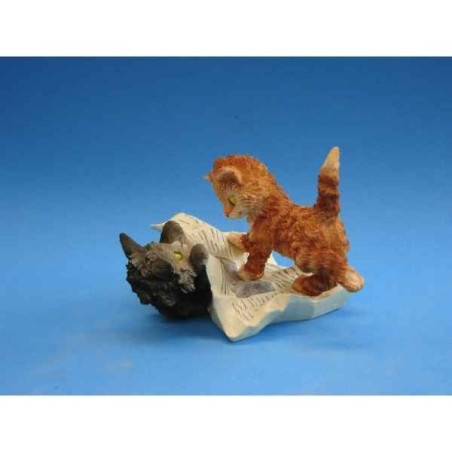 Figurine chat - lorenzo + sandra  - ca08