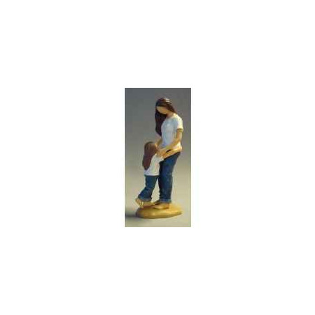 Figurine blue jeans mother's love  - bj18423