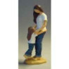 Figurine blue jeans mother's love  - bj18423