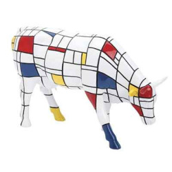 Animaux de la ferme Vache Cow Parade Moodrian New York 2000 -46454