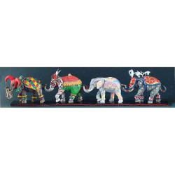 Figurine eléphant - carnevale  - tu13073