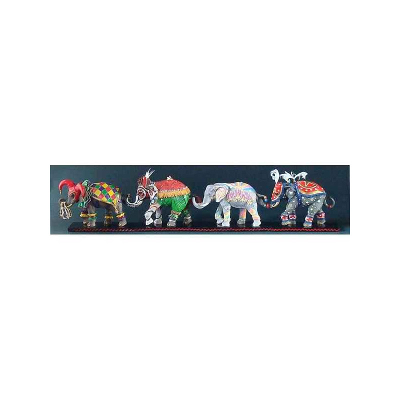 Figurine eléphant - carnevale  - tu13073