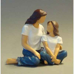 Figurine blue jeans the bond  - bj18403