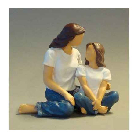 Figurine blue jeans the bond  - bj18403