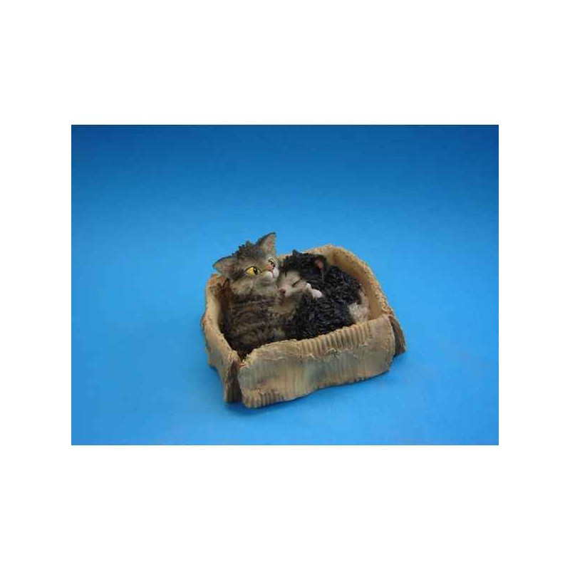 Figurine chat - maria + angelo  - ca21