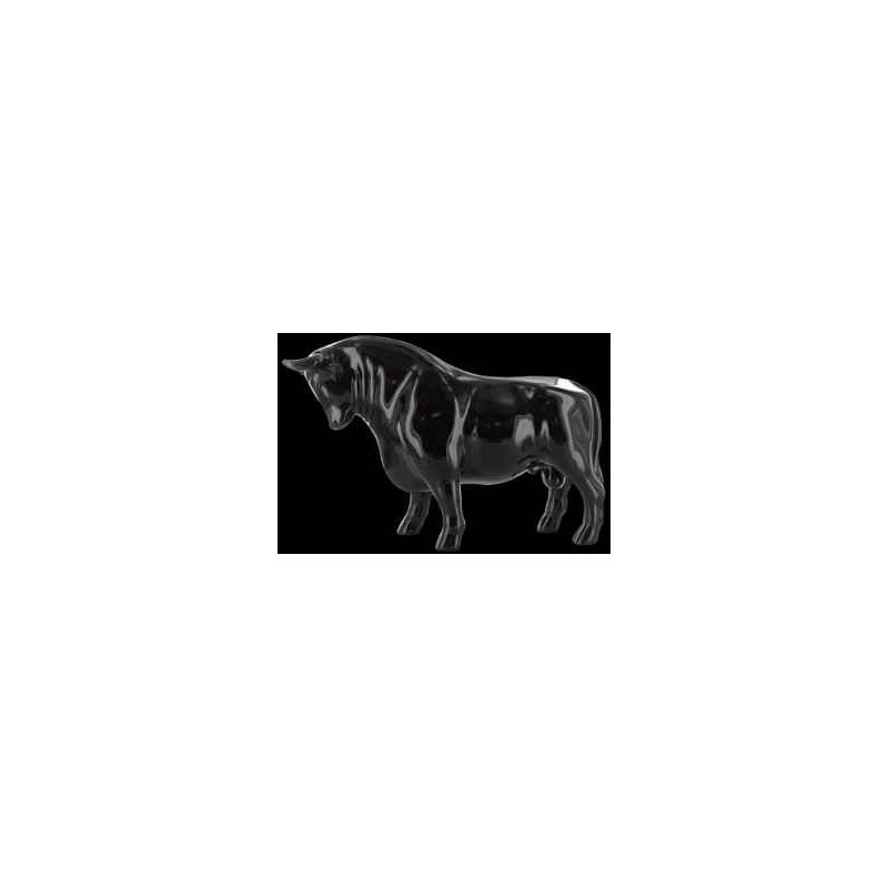 Animaux de la ferme Figurine Taureau black bull 31cm Art in the City 80715