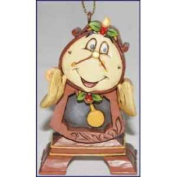Cogsworth hanging ornament Figurines Disney Collection -A21429