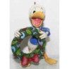 Donald duck with wreath hanging ornament Figurines Disney Collection -A23886