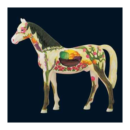 Figurine Statuette Cheval Market Hall Horse Art in the City - 80206