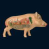 Figurine Statuette Cochon Lueneburg Fishmarket Art in the City - 80503