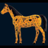 Figurine Statuette Cheval Mustang - Indian Freedom Art in the City - 80205