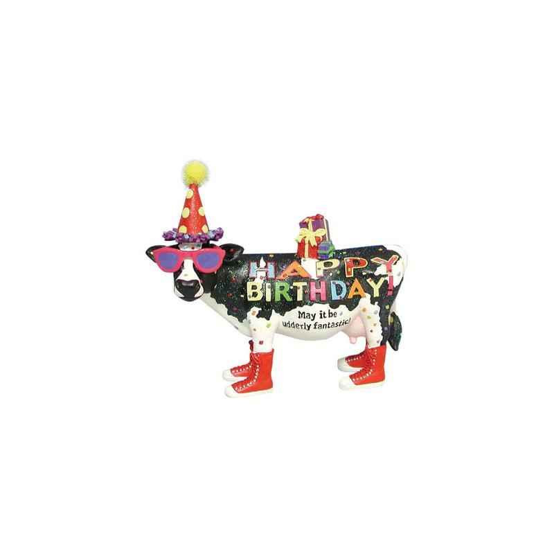 Figurine Vache Anniversaire  -HB16904