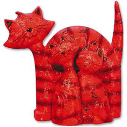 Figurine Chat Funky Colors - Thabitha - Tiggy - Cuddles - CA22FC-CA14FC-CA12FC