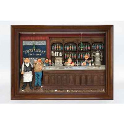 Figurine Forchino  - Décoration murale Café la belle époque  - FO85700