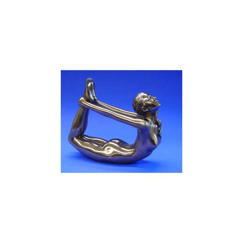 Figurine Body Talk  - Femme bronze Bow pose  - WU72378
