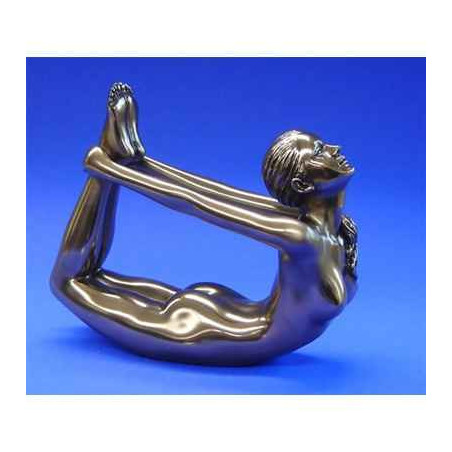 Figurine Body Talk  - Femme bronze Bow pose  - WU72378