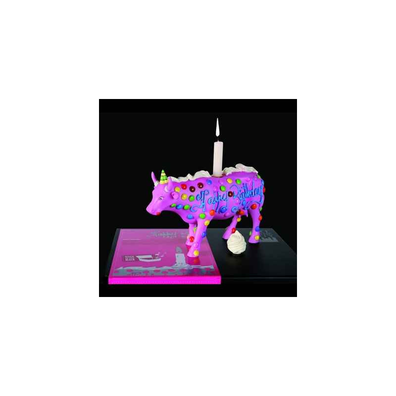 Figurine Statuette Vache Happy Birthday Art in the City - 84201