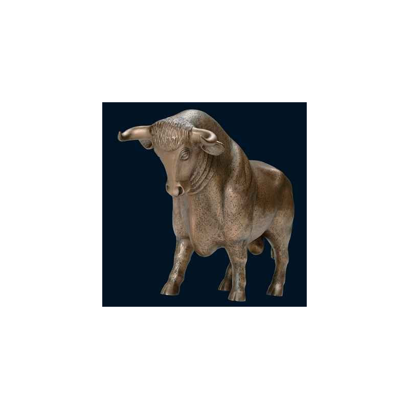 Figurine Statuette Taureau Bull Banker Art in the City - 80950
