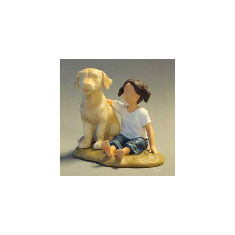 Figurine blue jeans faithful friends - bj18404