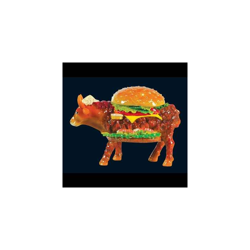 Figurine Statuette Vache Hamburger Art in the City - 84109