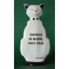 Animaux-Bois-Animaux-Bronzes.com propose Chat wild cat genius is born wic01